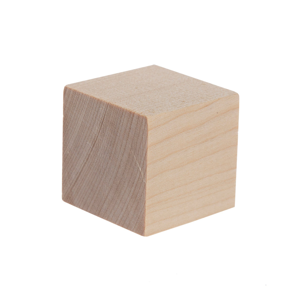 wooden cubes 1 inch