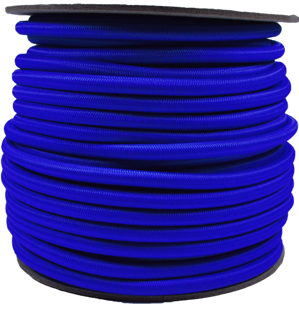 1/4" Shock Cord - Electric Blue