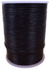 Black 2mm Leather Round Cord