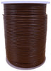 Light Brown 2mm Leather Round Cord