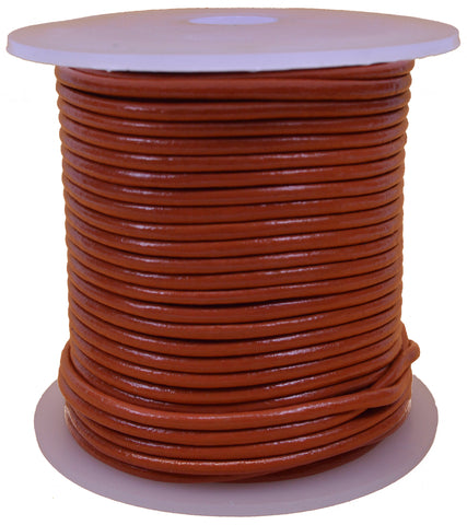Brown Leather Cords, Qty 12 Feet, 2mm Round Leather Cording, Brown, Kansa,  Tamba, Gypsy Sippa, Gray and Tan, Orange
