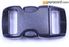 3/8" Black Buckle