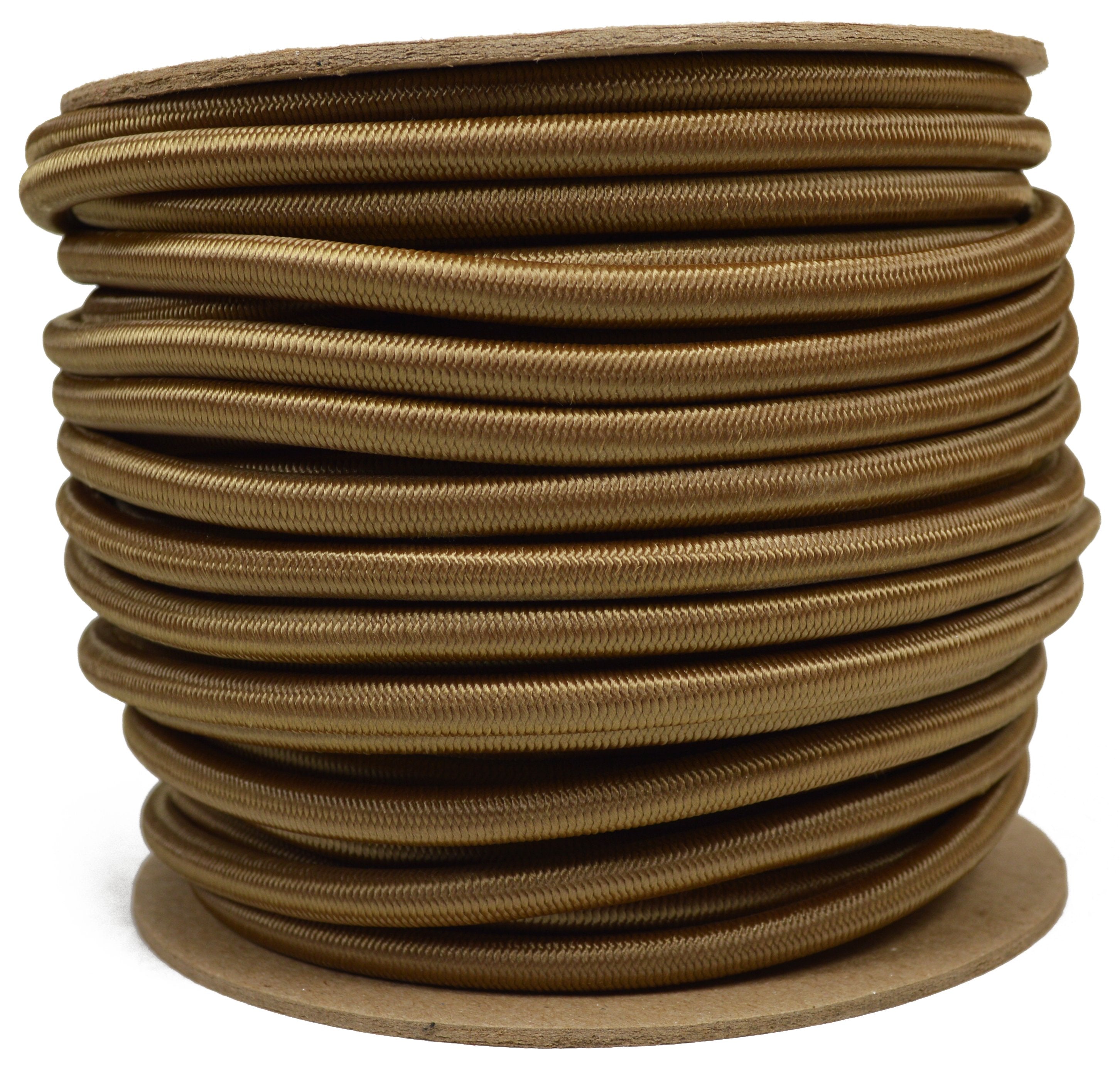 1/4 Shock Cord - Coyote Brown