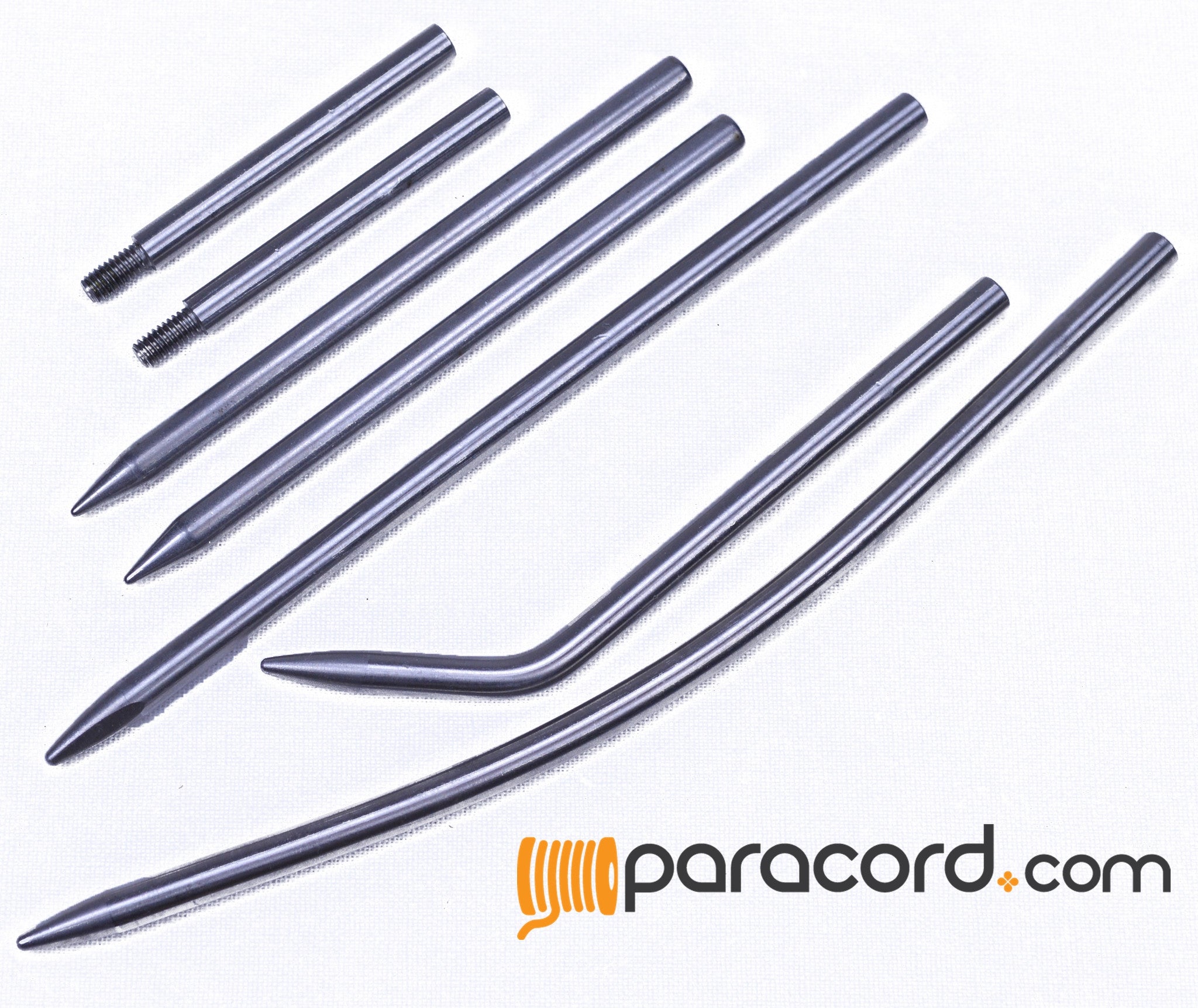 Ferraycle 12 Pieces Paracord FID Set Stainless Steel Knotter Tools  Marlinspike Set Paracord Stitching Lacing Stitching Needles and Smoothing  Tool