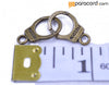 Bronze Handcuff Charm